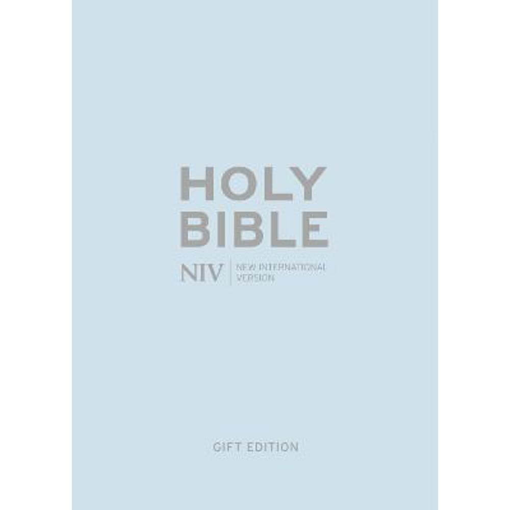 NIV Pocket Pastel Blue Soft-tone Bible (Paperback) - New International Version